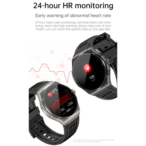 1.43-inch AMOLED Screen Smartwatch BT Talk/Non-invasive Glucose/Uric Acid/Lipids/Blood Pressure/ECG/Built-in 295mAh Li-ion Battery 