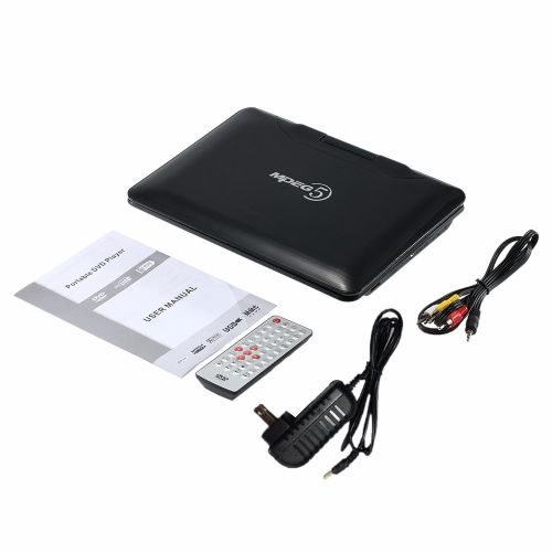 

GKNUO ADW930 9-дюймовый DVD плеер цифровой мультимедиа плеер Поддержка U диск играть & кард-ридер FM / TV / игровой функции черный ЕС плагин
