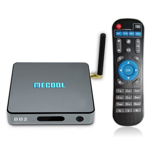 

MECOOL BB2 Smart Android 7.1 TV Box S912 Octa-Core 64bit 2GB / 16GB VP9 UHD 4K Mini PC 2.4G & 5G Wi-Fi Airplay Miracast DLNA Bluet