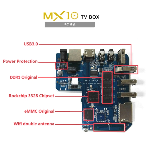 

MX10 Smart Android 7.1.2 TV Box