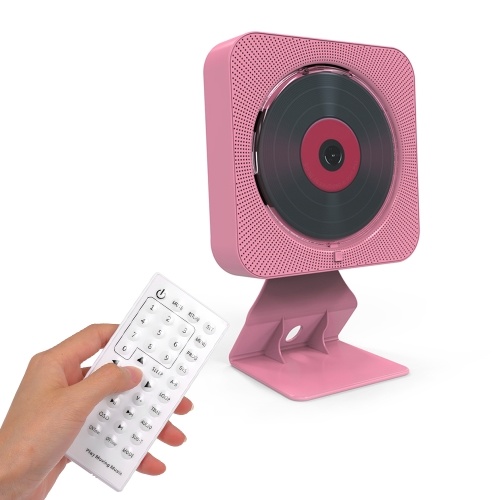 

Portable Wall Mounted DVD CD Player BT Speakers with Remote Control