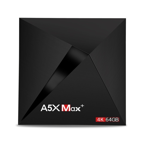 

A5X Max+ TV Box Media Player 4GB/64GB 4K HD Supported