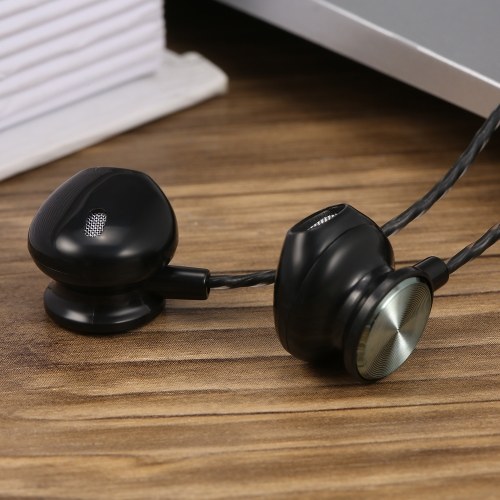 

3.5mm Wired Headphones with Mic Music Headset Smart Phone Earphone In-line Control Earbuds