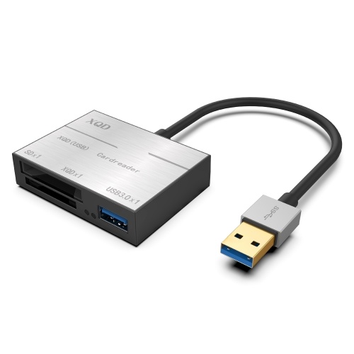 

Высокоскоростной считыватель карт XQD / SD USB3.0 HUB Совместим с USB3.0