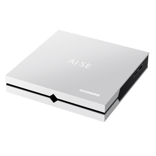 

SCISHION Ai SE Android 7.1 Smart TV Game Box RK3399 DDR4 4G + 64G 4K H.265 Мультимедийный видеоплеер с геймпадом 5G / 2.4G WiFi RJ45 USB3.0 Type-C США Plug
