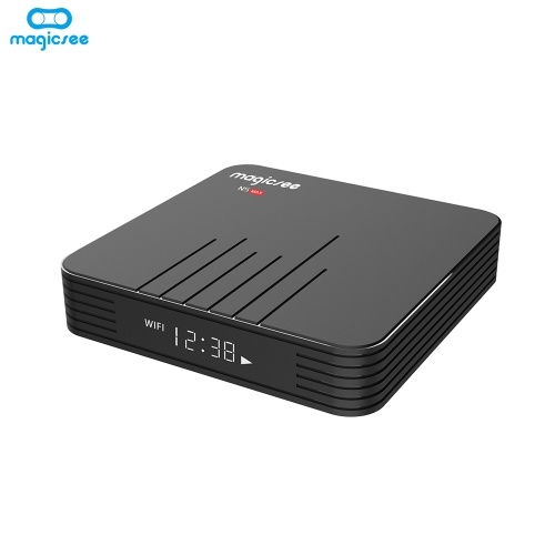 

Magicsee N5 Max Smart Android 9.0 ТВ-приставка S905X2 4K HDR 2 ГБ / 16 ГБ 2,4 ГБ и 5 Г Wi-Fi и 100 М LAN DLNA Miracast HD Media Player