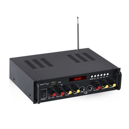 

Kinter-007 Mini Stereo Audio Power Amplifier BT Digital Audio Receiver