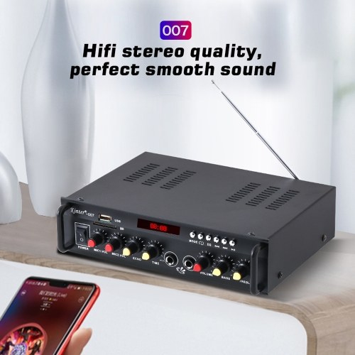 

Kinter-007 Мини-стерео усилитель мощности звука BT Цифровой аудиоприемник