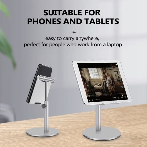 

Aluminium Alloy Cell Phone Stand Live Support Tablets PC Rack