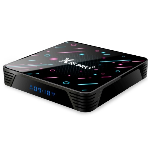 

X88 PRO PLUS Android 9.0 Smart TV Box UHD 4K Медиа-плеер RK3368 4 ГБ / 32 ГБ