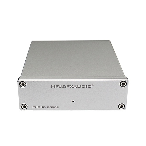 FX-AUDIO BOX-02 Hi-Fi Mini MM&MC Audio Amplifier for Record Player Home Cinema