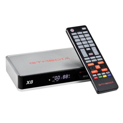 

GTMEDIA X8 ТВ-приемник DVB-S2 S2X Set Top Box HD 1080P видеоплеер Встроенный WiFi Поддержка BISS Auto Roll Decoder
