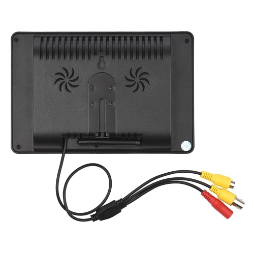 

7 Inch LCD Color Screen Monitor Display with Foldable Stand Support AV/NBC Input Portable Computer Monitor for Microscope Display Industrial Car Equipment Display Monitoring