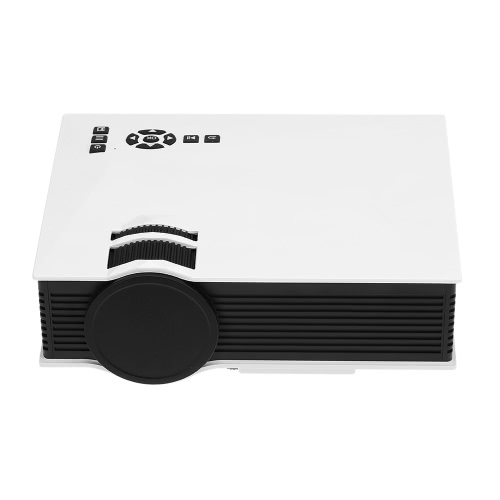 UC46 LED Projector 800 * 480 Pixel 1200 Lumens 800: 1 Contraste Branco UE Plug