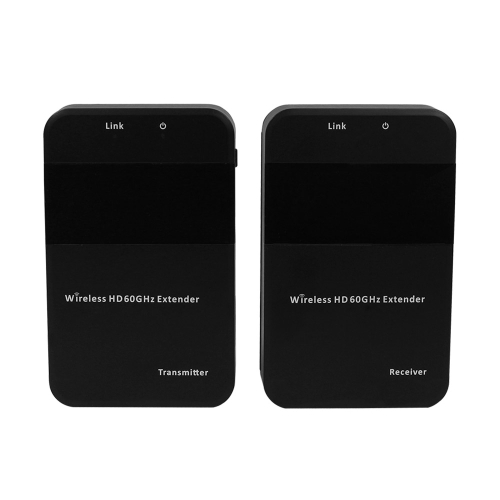

Wireless HD Video Audio Transmission Kit 1080P 60Ghz Transmitter Receiver Sender No-obstacle Transmission Distance 30m for Blu-ray DVD Player STB PC to HDTV Projector US Plug