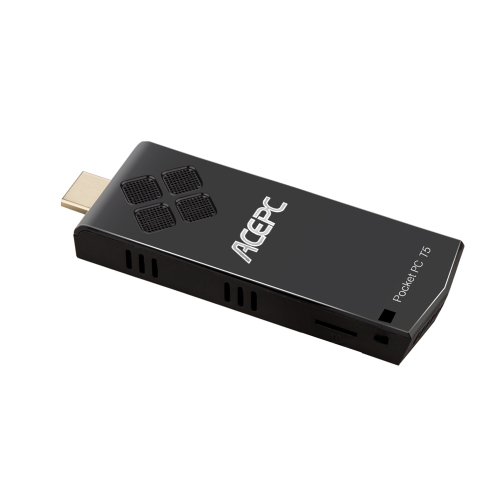 

ACEPC W5 pro Pocket Mini PC Stick Support for Windows 10 Intel Z8350 64 Bit 2GB / 32GB Bluetooth WiFi Smart Media Player EU Plug