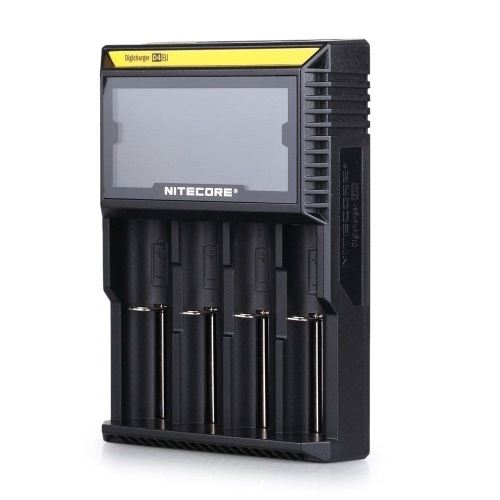 

NITECORE D4 Intelligent Battery Charger w/ 4 Battery Slots LCD Display for Ni-MH Ni-Cd Li-ion IMR LiFePO4 Rechargeable Batteries EU Plug