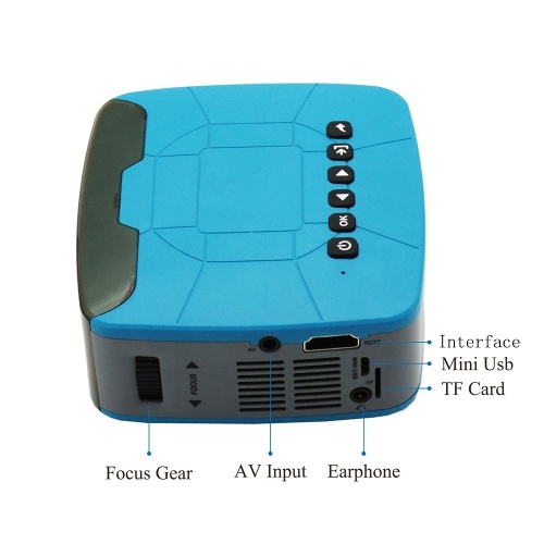 Money Back Coupon: U20 Mini Projector 1920*1080 Resolution LCD LED ...