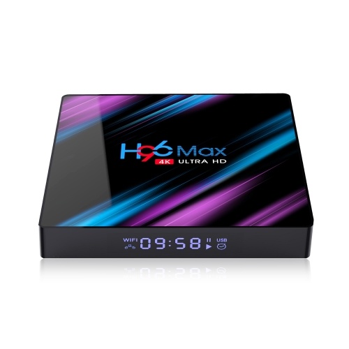 

H96 Max Smart Android 9.0 TV Box RK3318 Quad Core 64 Bit UHD 4K VP9 H.265 4GB / 32GB