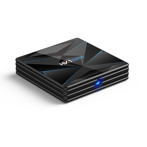 

HK1SUPER Смарт Android 9.0 TV Box Rockchip RK3318 Четырехъядерный 64-битный UHD 4K VP9 H.265 4 ГБ / 32 ГБ 2.4 Г / 5 Г Wi-Fi HD медиаплеер Пульт дистанционного управления