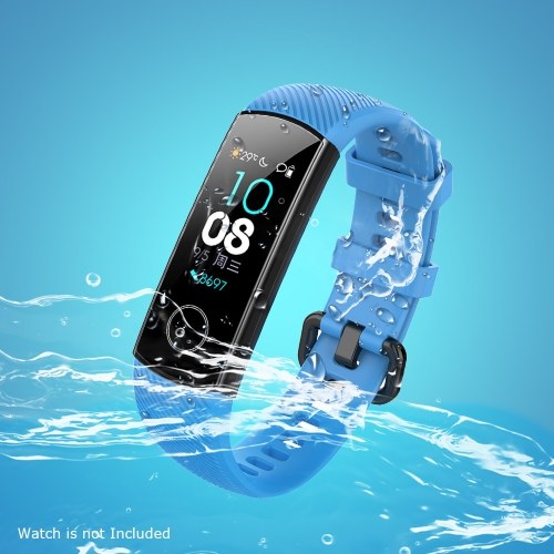 

Silicone Wristband for Huawei honor Band 4/Band 5 Smart Watch Replacement Bracelet Strap