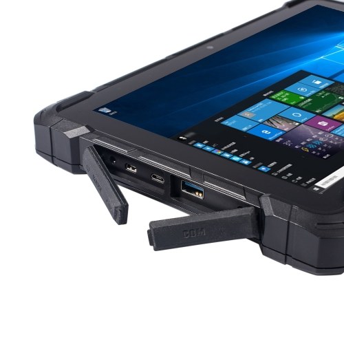 

10,1 дюйма Поддержка планшетного ПК для Windows 10 Intel Z8350 4 ГБ / 64 ГБ Две камеры Планшетный компьютер 2,4 ГБ / 5 Г Wi-Fi BT4.0 Водонепроницаемый пылезащитный противоударный