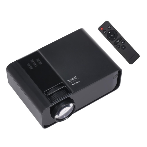 W10 LCD-Projektor LED 1080P Heimkino 3000 Lumen 1000: 1 Kontrastverhältnis mit HD VGA USB-Anschluss