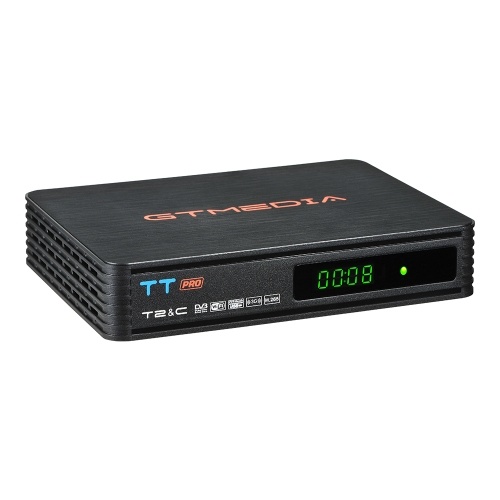 

GTMEDIA TT PRO DVB-T/T2/C Set-top Box Signal Receiver Remote Control H.265 Full HD 1080P TV Receiver