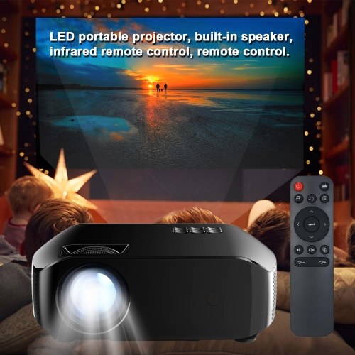 

F10 LED Projector For Home Beamer Full HD 1080P Mini Home Cinema Theater Projection Machine Wireless Display Support HD AV USB