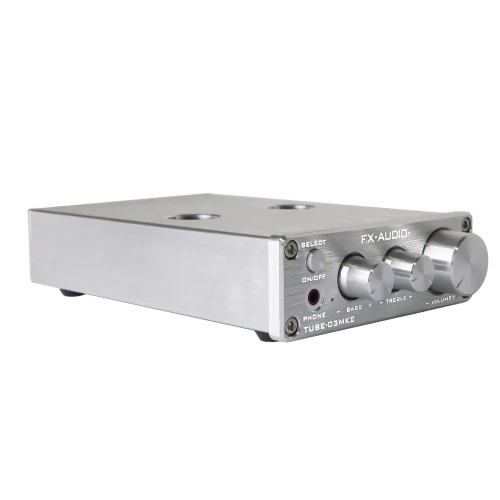 

FX-AUDIO TUBE-03MKII BT Tube Preamplifier Headphone Pre Amplifier BT Receiver HiFi BT 5.0 Tube AUX Bass Treble Adjustment