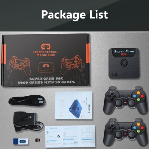 

X5 HD TV Video Game Box Retro Game Console Box with Wired Controller Gamepad Build in 6700+ Games Home Game Player