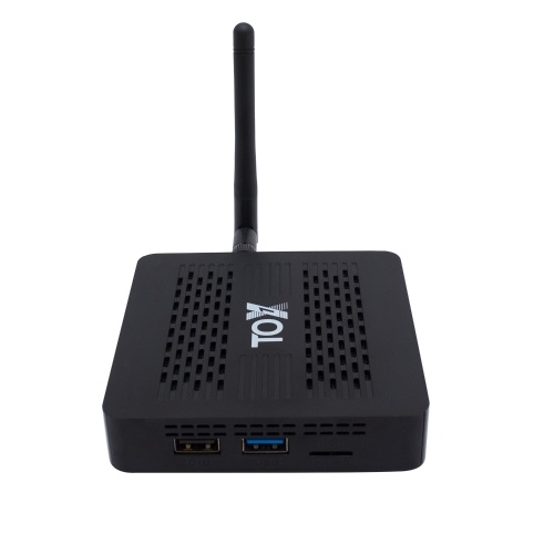 TOX1 Smart Android 9.0 TV Box S905X3 Cortex-A55 Quad Core 64 Bit UHD 4K Media Player 4GB / 32GB 2.4G & 5G WiFi & 1000M LAN H.265 VP9 Decoding Miracast