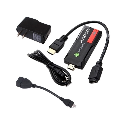 

Секонд хенд MK809IV Mini PC TV Dongle Stick Android 4.4 четырехъядерный процессор RK3188T 2G / 16G Bluetooth 4.0 DLNA WiFi