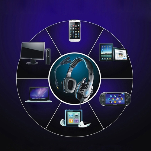 

Professional Gaming Game Hifi Stereo Headphone Headset Earphone with Mic 3.5mm Plug for CS DOTA2 PC Computer Laptop Notebook