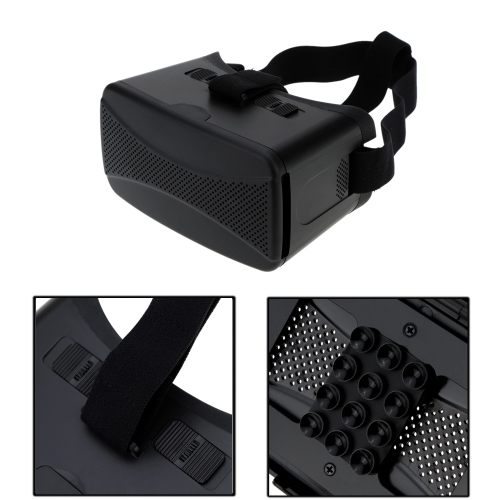 

Универсальная виртуальная реальность 3D видео очки оголовье с строить в присоски для 4-5.7 дюймов для iPhone смартфон Samsung
