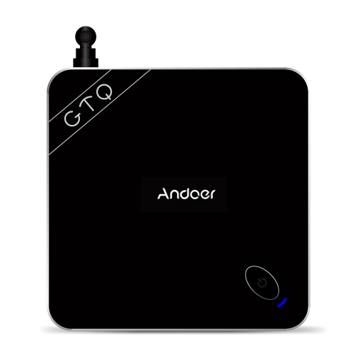 Andoer GTQ 5.1 Android TV Box Amlogic S812 Quad Core Cortex-A9 2G / 8G UHD 4 K * 2 K HD Mini PC Kodi / XBMC / Miracast / DLNA H.265 2,4 G & 5,0 G WiFi Smart Media Player avec télécommande