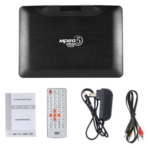 

Секонд-хенд GKN-101 10. 1-дюймовый DVD-плеер Portatil 16: 9 TFT-экран Pixe 1024 * 600 Поддержка SD / USB / AV для геймпада ТВ DVD / CD / MP3 США Plug