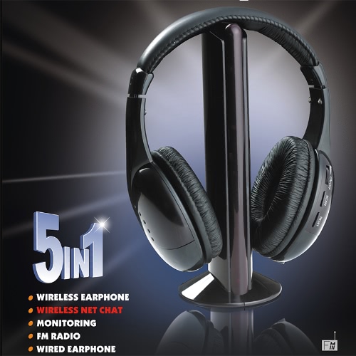 

Hi-Fi беспроводной наушники FM-радио