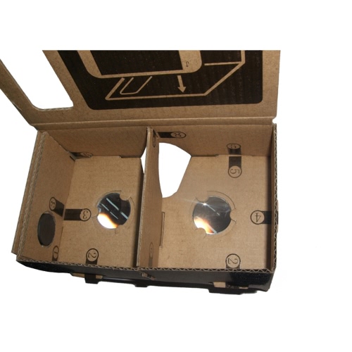 

DIY Google Cardboard Виртуальная реальность VR Мобильный телефон 3D-очки для просмотра на 5,0 "экран