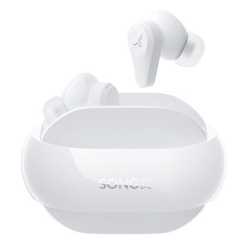 SONGX SX12 BT5.2 True Wireless Kopfhörer Aktive Geräuschunterdrückung Kopfhörer ANC Musikkopfhörer mit Mikrofon Sport Headset Ladebox Touch Control