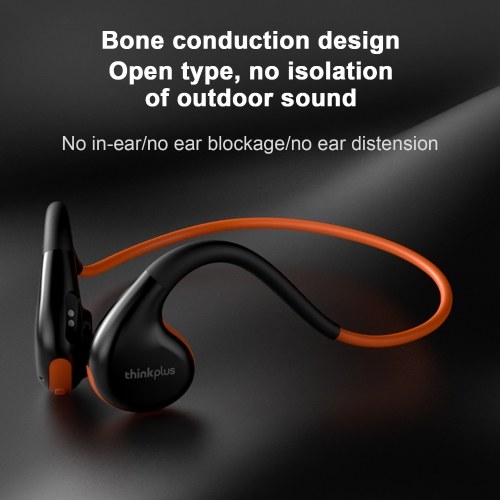 Lenovo Thinkplus X7 Bone Conduction Headset Wireless BT Headset Open Sports Cycling Hanging Ear Type 