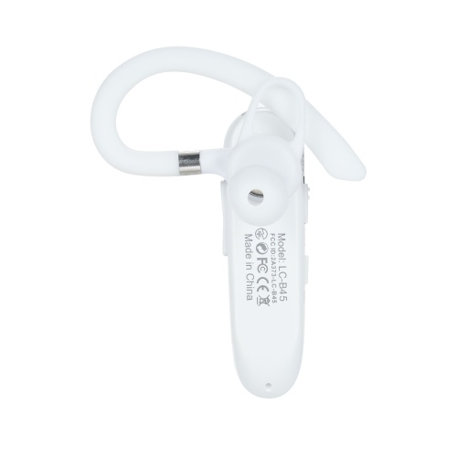 New Bee Business Headphones Single In-Ear Wireless BT5.0 Earphone Hands-Free with Dual Mic CVC8.0 Noise Cancelling 20 Hours Talk Time with Ear Hooks