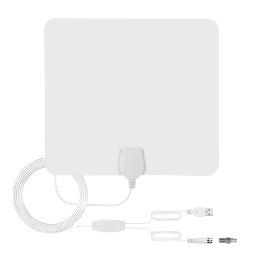 

WAAO TV Antenna Indoor HD Digital TV Antenna with 50 Miles Long Range
