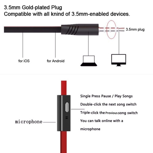 

LANGSDOM JM21 Wired In-ear Earphones