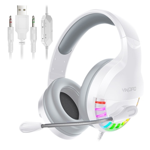 

Q2 Gaming Headset Over-Ear Wired Gaming Earphone with 360° Noise Reduction Microphone