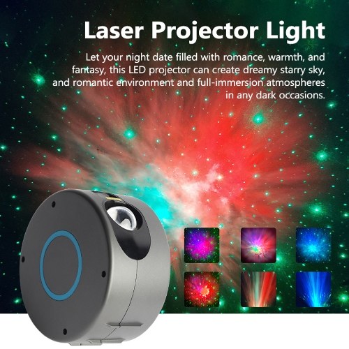 

USB Romantic LED Starry Night Nebula Lamp 3D Star Projector Light for Kids Bedroom Projection Home Planetarium