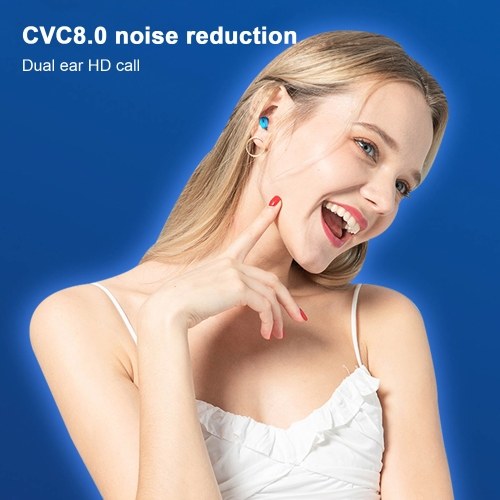 

S8 TWS Wireless Headphones Bluetooth 5.0 Headset Wireless Sport Earphones True Mini Music Gaming Earbuds with Microphone Smart Touch for Running and Gym