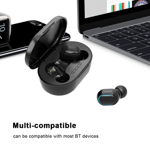 

True Wireless Earbuds BT 5.0 with Charging Case TWS Headphones with Mic Smart Touch Control 40H Playtime Wireless Earphones IPX4 Waterproof Sports Headset