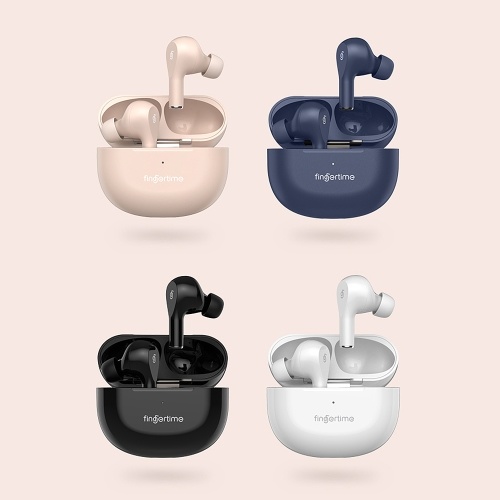 

Fingertime T16 BT 5.0 Lightweight Earbuds Dual Master Earbuds Support Wireless Charging