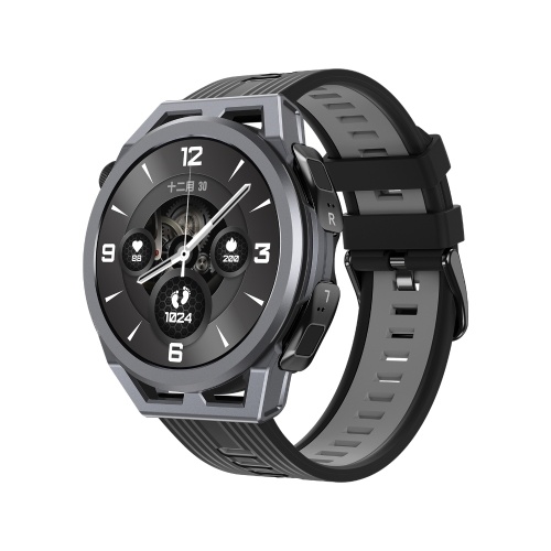 Smart Watch & True Wireless BT 5.0 Headphones 2-in-1 ENC Noise Cancelling Earphones Fitness Tracker Smartwatch 4GB Memory MP3 Music Playback 1.53-inch Color Screen Monitoring Blood Oxygen Heart Rate Sleep NFC One-touch Access 